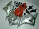 Custom 2009-2012 Silver Honda CBR600RR Bike Fairings Custom 2009-2012 Silver Honda CBR600RR Bike Fairings