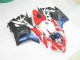 Custom 2009-2012 Black Red White Honda CBR600RR Bike Fairing