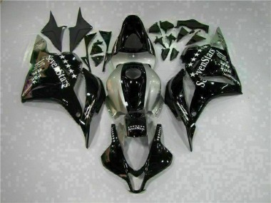 Custom 2009-2012 Black Honda CBR600RR Bike Fairing Kit