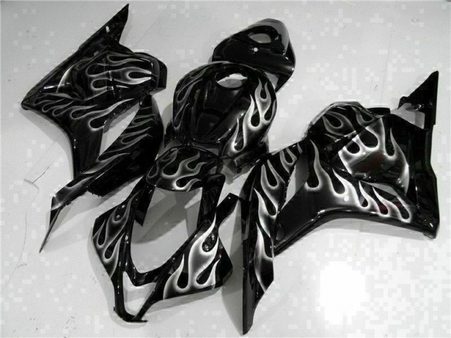 Custom 2009-2012 Black Honda CBR600RR Motorbike Fairing Kits Custom 2009-2012 Black Honda CBR600RR Motorbike Fairing Kits