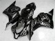 Custom 2009-2012 Black Honda CBR600RR Motorbike Fairing Kits Custom 2009-2012 Black Honda CBR600RR Motorbike Fairing Kits
