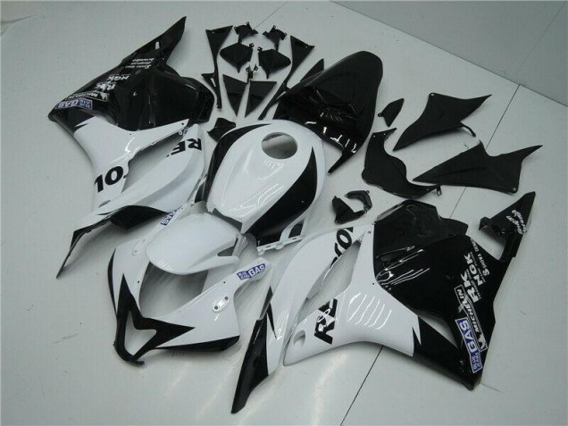 Custom 2009-2012 White Black Honda CBR600RR Motorcycle Replacement Fairings Custom 2009-2012 White Black Honda CBR600RR Motorcycle Replacement Fairings