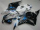 Custom 2009-2012 Black White Blue Honda CBR600RR Motor Fairings Custom 2009-2012 Black White Blue Honda CBR600RR Motor Fairings