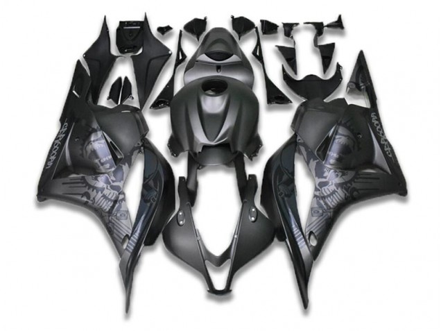 Custom 2009-2012 Grey Black Honda CBR600RR Motorcycle Fairings Kit Custom 2009-2012 Grey Black Honda CBR600RR Motorcycle Fairings Kit
