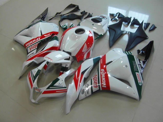 Custom 2009-2012 Castrol Honda CBR600RR Motorbike Fairing Kits Custom 2009-2012 Castrol Honda CBR600RR Motorbike Fairing Kits