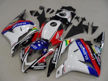 Custom 2009-2012 Eurobet Honda CBR600RR Motorcycle Fairings Kits