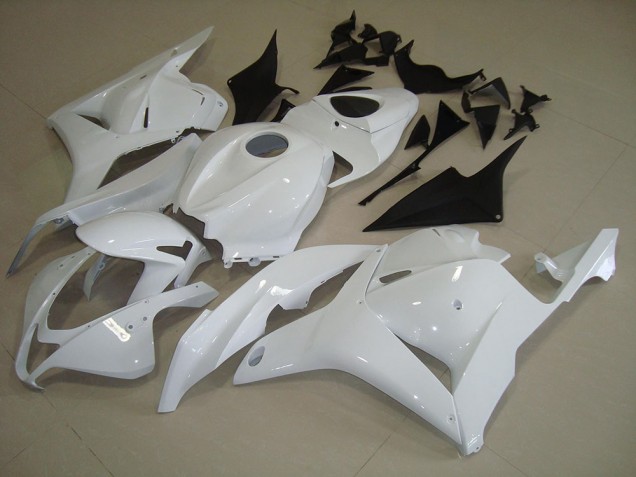 Custom 2009-2012 White Honda CBR600RR Motorcyle Fairings Custom 2009-2012 White Honda CBR600RR Motorcyle Fairings