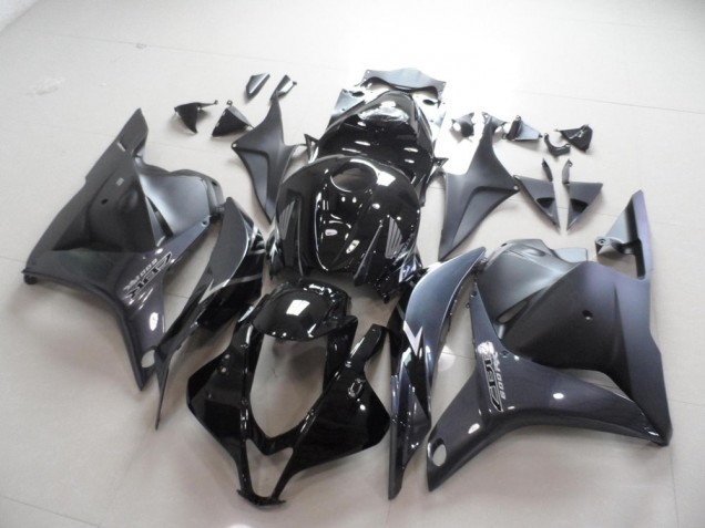 Custom 2009-2012 Black Grey Honda CBR600RR Motor Fairings Custom 2009-2012 Black Grey Honda CBR600RR Motor Fairings
