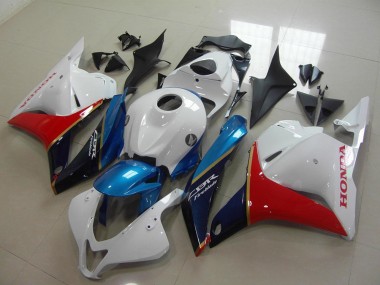 Custom 2009-2012 Black Red Blue Honda CBR600RR Motorcylce Fairings
