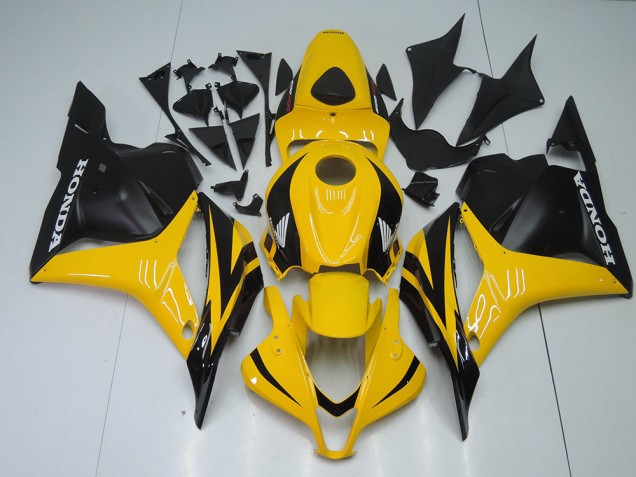 Custom 2009-2012 Yellow Black Honda CBR600RR Motorcycle Fairing Kits Custom 2009-2012 Yellow Black Honda CBR600RR Motorcycle Fairing Kits