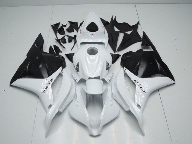 Custom 2009-2012 White Matte Black Honda CBR600RR Motorbike Fairing Custom 2009-2012 White Matte Black Honda CBR600RR Motorbike Fairing