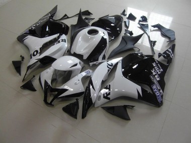 Custom 2009-2012 White Black Repsol Honda CBR600RR Motorcycle Bodywork
