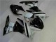 Custom 2009-2012 Black White 3M Touch4 Kawasaki ZX6R Motorcycle Fairing Kits Custom 2009-2012 Black White 3M Touch4 Kawasaki ZX6R Motorcycle Fairing Kits