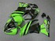 Custom 2009-2012 Black Green 3M Touch4 Kawasaki ZX6R Motorbike Fairing Custom 2009-2012 Black Green 3M Touch4 Kawasaki ZX6R Motorbike Fairing