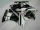 Aftermarket 2009-2012 Black White 3M Touch4 Kawasaki ZX6R Bike Fairings