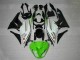 Custom 2009-2012 Green Black White 25 Kawasaki ZX6R Bike Fairings Custom 2009-2012 Green Black White 25 Kawasaki ZX6R Bike Fairings