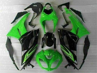 Aftermarket 2009-2012 Kawasaki Ninja ZX6R Motorcycle Fairings MF1940