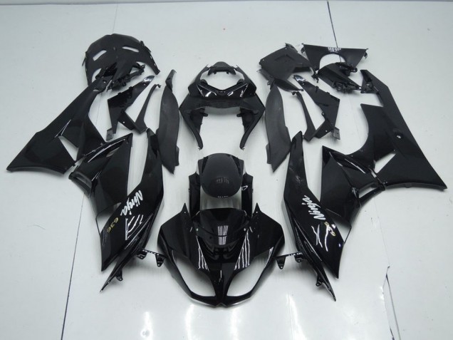 Custom 2009-2012 Black OEM Style Kawasaki ZX6R Motor Bike Fairings Custom 2009-2012 Black OEM Style Kawasaki ZX6R Motor Bike Fairings