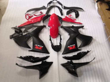 Custom 2009-2016 Glossy Matte Black Suzuki GSXR1000 Motorcycle Fairings Kit