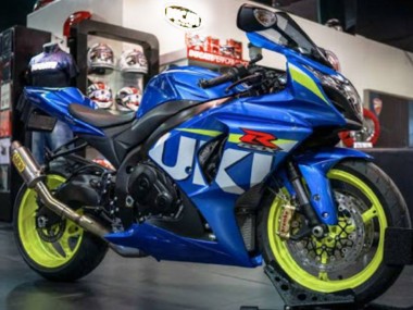 Custom 2009-2016 Blue White Suzuki GSXR1000 Motorbike Fairing