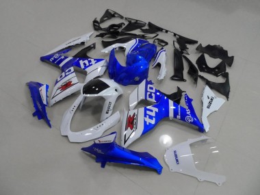 Custom 2009-2016 Blue Tyco Suzuki GSXR 1000 K9 Motorbike Fairing Kits
