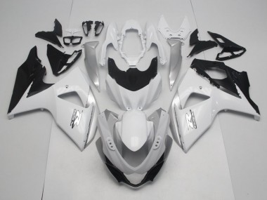 Custom 2009-2016 White OEM Style Suzuki GSXR 1000 K9 Bike Fairings
