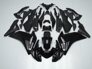 Custom 2011-2013 Black Honda CBR250RR Motorcycle Replacement Fairings