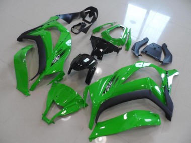 Aftermarket 2011-2015 Kawasaki Ninja ZX10R Motorcycle Fairings MF3779 - Green OEM