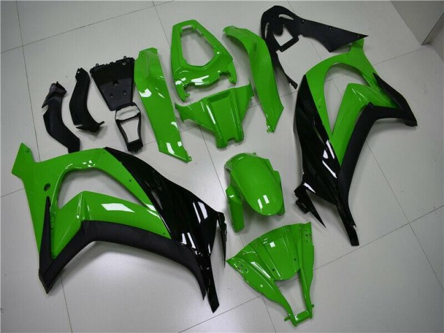Custom 2011-2015 Green Black Kawasaki ZX10R Replacement Fairings Custom 2011-2015 Green Black Kawasaki ZX10R Replacement Fairings