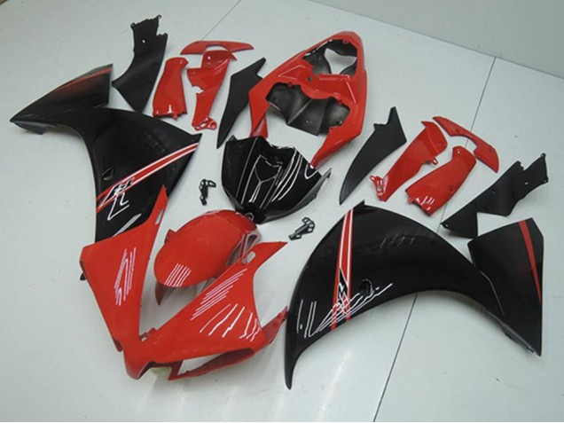 Aftermarket 2012-2014 Red Black Yamaha YZF R1 Replacement Motorcycle Fairings