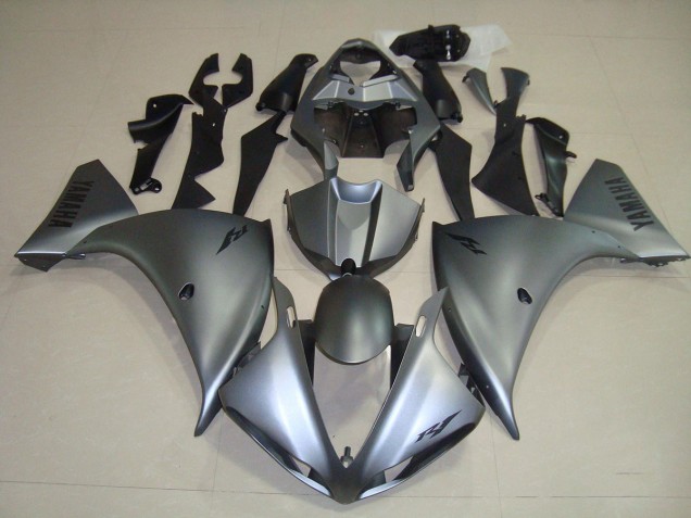 Aftermarket 2012-2014 Grey Yamaha YZF R1 Motorcycle Replacement Fairings