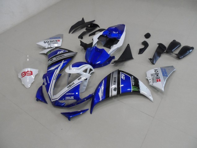Custom 2012-2014 Blue White Yamaha YZF R1 Bike Fairing Custom 2012-2014 Blue White Yamaha YZF R1 Bike Fairing