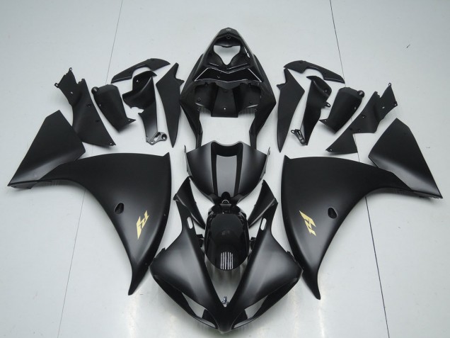 Custom 2012-2014 Matte Black Sticker Yamaha YZF R1 Motorcycle Bodywork Custom 2012-2014 Matte Black Sticker Yamaha YZF R1 Motorcycle Bodywork