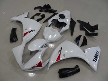 Aftermarket 2012-2014 White Black Yamaha YZF R1 Motor Fairings