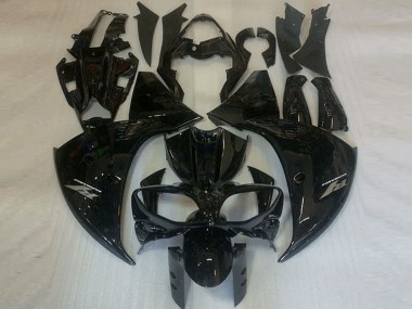 Custom 2012-2014 Glossy Black Yamaha YZF R1 Motorbike Fairings