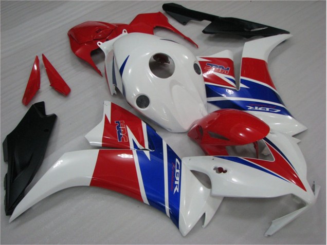 Custom 2012-2016 White Blue Red Honda CBR1000RR Bike Fairings