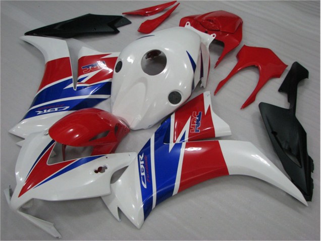 Custom 2012-2016 White Blue Red Honda CBR1000RR Bike Fairings
