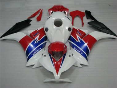 Custom 2012-2016 White Blue Red Honda CBR1000RR Bike Fairings