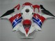 Custom 2012-2016 White Blue Red Honda CBR1000RR Bike Fairings