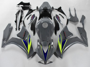 Custom 2012-2016 Grey Blue Green Honda CBR1000RR Bike Fairing