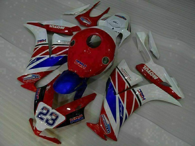 Custom 2012-2016 Red White Blue 23 Honda CBR1000RR Bike Fairing Kit Custom 2012-2016 Red White Blue 23 Honda CBR1000RR Bike Fairing Kit