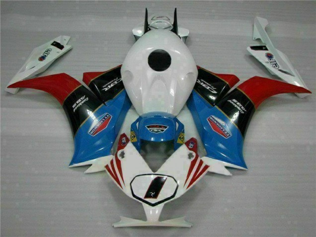 Custom 2012-2016 Blue White Honda CBR1000RR Motorcycle Bodywork Custom 2012-2016 Blue White Honda CBR1000RR Motorcycle Bodywork