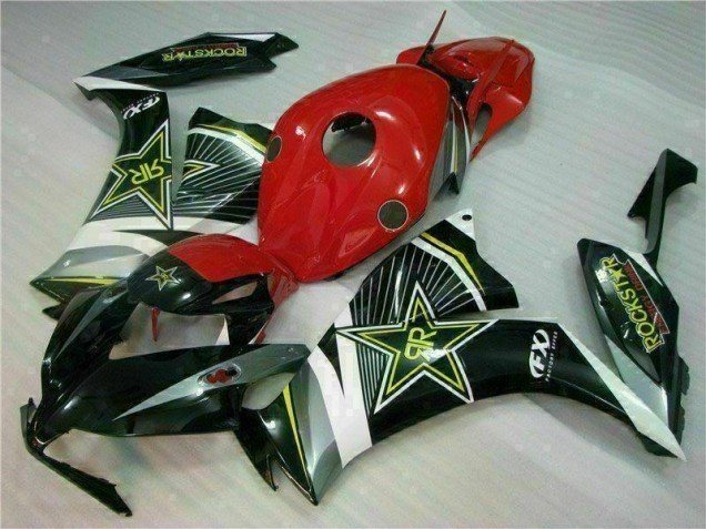Custom 2012-2016 Red Black Honda CBR1000RR Motorbike Fairing Kits