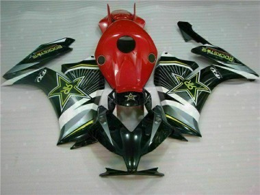 Custom 2012-2016 Red Black Honda CBR1000RR Motorbike Fairing Kits