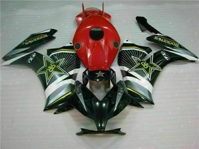 Custom 2012-2016 Red Black Honda CBR1000RR Motorbike Fairing Kits
