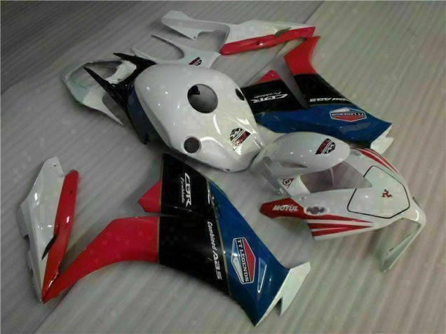 Custom 2012-2016 White Red Honda CBR1000RR Motorcycle Replacement Fairings