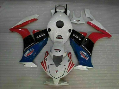 Aftermarket 2012-2016 White Red Honda CBR1000RR Motorcycle Replacement Fairings