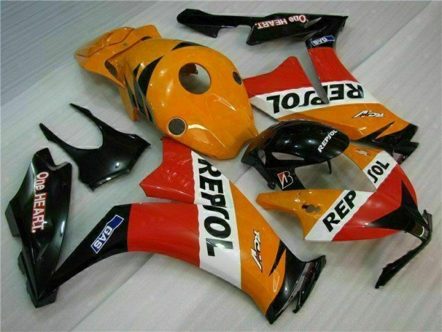 Custom 2012-2016 Orange Black Repsol Honda CBR1000RR Motorcyle Fairings Custom 2012-2016 Orange Black Repsol Honda CBR1000RR Motorcyle Fairings