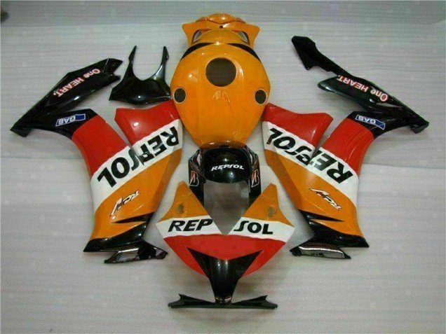 Custom 2012-2016 Orange Black Repsol Honda CBR1000RR Motorcyle Fairings Custom 2012-2016 Orange Black Repsol Honda CBR1000RR Motorcyle Fairings