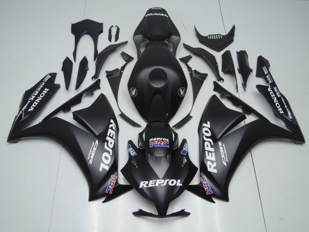 Aftermarket 2012-2016 Matte Black Repsol Honda CBR1000RR Bike Fairing Kit